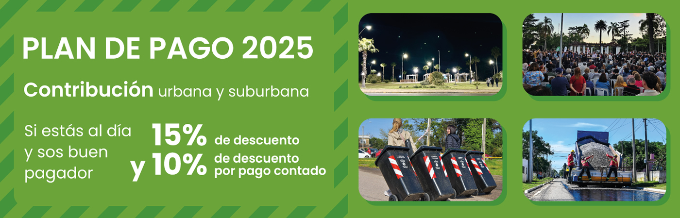 Plan de pagos 2025